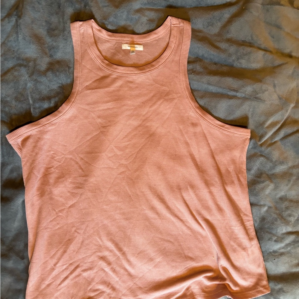 Maurices Dusty Pink Textured Tank